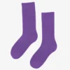 Aktiv-Socken aus Bio-Baumwolle – Ultraviolett