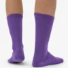 Aktiv-Socken aus Bio-Baumwolle – Ultraviolett