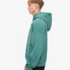 Übergroßer Bio-Kapuzenpullover – Kiefern-Grün