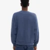 Übergroßer Bio-Pullover – Neptunblau