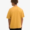 Übergroßes Bio-T-Shirt – Gebranntes Gelb