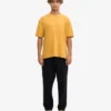 Übergroßes Bio-T-Shirt – Gebranntes Gelb