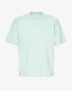 Übergroßes Bio-T-Shirt – Hellblau