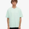Übergroßes Bio-T-Shirt – Hellblau