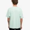 Übergroßes Bio-T-Shirt – Hellblau