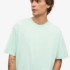 Übergroßes Bio-T-Shirt – Hellblau