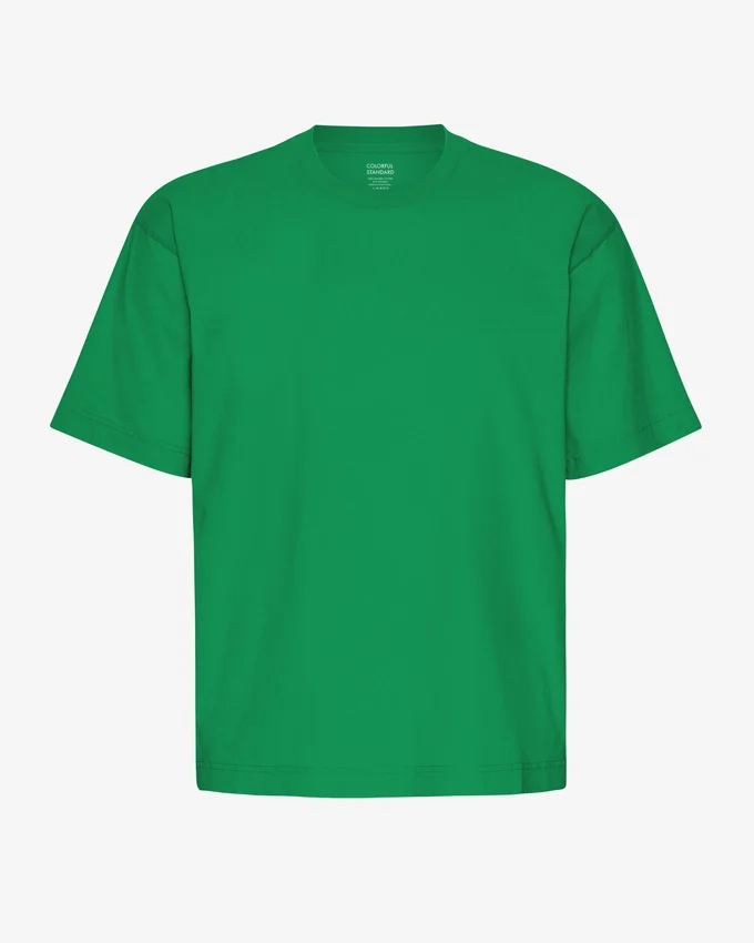 Übergroßes Bio-T-Shirt – Kellygrün