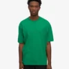 Übergroßes Bio-T-Shirt – Kellygrün