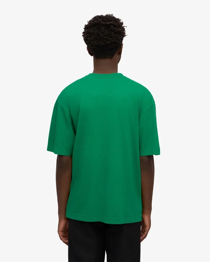 Übergroßes Bio-T-Shirt – Kellygrün