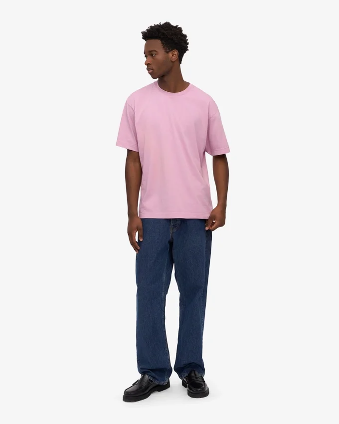 Übergroßes Bio-T-Shirt – Kirschblüte