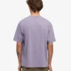 Übergroßes Bio-T-Shirt – Lila-Jade