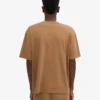 Übergroßes Bio-T-Shirt – Sahara-Camel