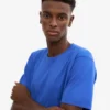 Übergroßes Bio-T-Shirt – Saphirblau