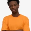 Übergroßes Bio-T-Shirt – Sonniges Orange