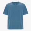 Übergroßes Bio-T-Shirt – Verwaschenes Indigo