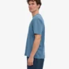 Übergroßes Bio-T-Shirt – Verwaschenes Indigo