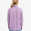 Übergroßes Leinenhemd – Soft Lavender
