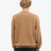 Übergrößen-Crew-Shirt aus Bio-Baumwolle – Sahara-Camel