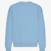 Übergrößen-Pullover aus Bio-Baumwolle – Seaside Blue