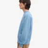 Übergrößen-Pullover aus Bio-Baumwolle – Seaside Blue