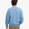 Übergrößen-Pullover aus Bio-Baumwolle – Seaside Blue
