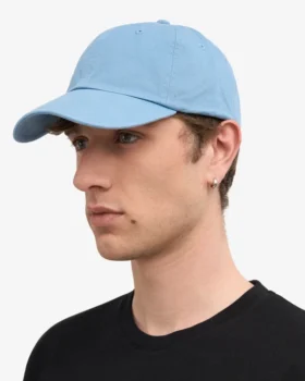 Bio-Baumwoll-Cap – Meeresblau