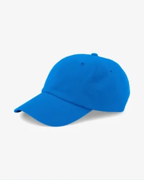Bio-Baumwoll-Cap – Pazifikblau