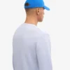 Bio-Baumwoll-Cap – Pazifikblau