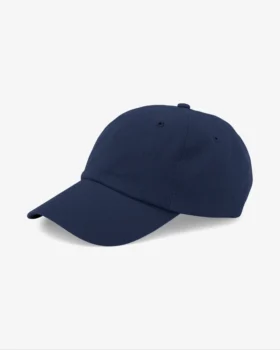 Bio-Baumwoll-Cap – Petrolblau