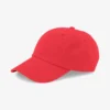 Bio-Baumwoll-Cap – Red Tangerine