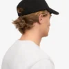 Bio-Baumwoll-Cap – Tiefschwarz