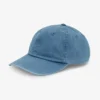 Bio-Baumwoll-Cap – Verwaschenes Indigo
