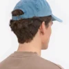 Bio-Baumwoll-Cap – Verwaschenes Indigo