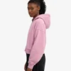 Bio-Crop-Kapuzenjacke mit Reißverschluss – Kirschblüte