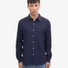 Bio-Flanellhemd – Marineblau