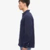 Bio-Flanellhemd – Marineblau