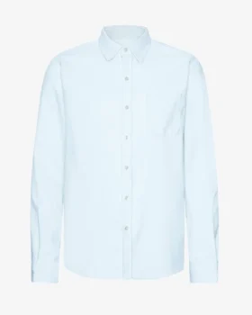 Bio-Flanellhemd – Polarblau