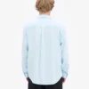 Bio-Flanellhemd – Polarblau