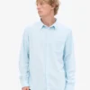 Bio-Flanellhemd – Polarblau