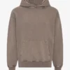Bio-Hoodie in Oversize-Passform – verblasstes Khaki