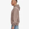 Bio-Hoodie in Oversize-Passform – verblasstes Khaki