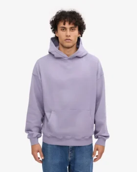 Bio-Hoodie in Oversize – Purple Jade