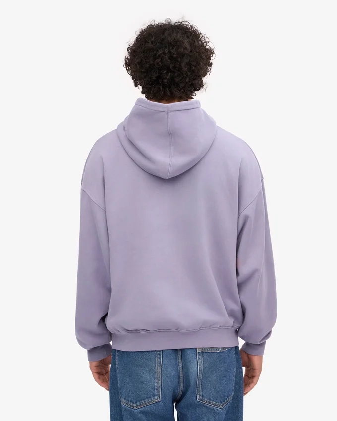 Bio-Hoodie in Oversize – Purple Jade