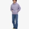 Bio-Hoodie in Oversize – Purple Jade