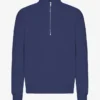 Bio-Jacke mit Troyer – Marineblau