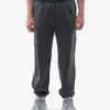 Bio-Jogginghose im Relaxed-Schnitt – Ausgewaschenes Schwarz