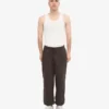 Bio-Jogginghose im Relaxed-Schnitt – Kaffeebraun