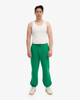 Bio-Jogginghose im Relaxed-Schnitt – Kellygrün