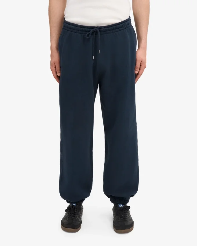 Bio-Jogginghose im Relaxed-Schnitt – Marineblau