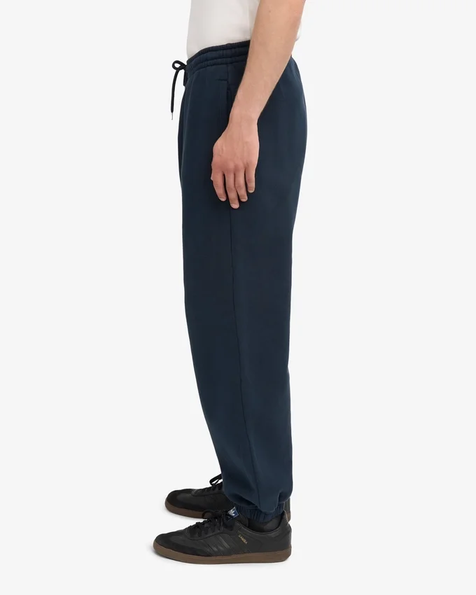 Bio-Jogginghose im Relaxed-Schnitt – Marineblau